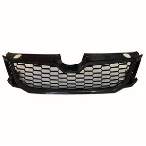 Grille de Style en maille de nid d'abeille calandre avant en ABS modifié pour VW <span class=keywords><strong>Skoda</strong></span> Octavia mise à niveau vers RS/VRS Style 2017 2018 2019 - Product Image 4