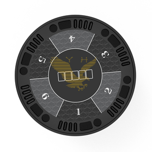 YH Double Face Ronde En Bois Réversible Table De <span class=keywords><strong>Poker</strong></span> Texas Table De <span class=keywords><strong>Poker</strong></span> Pour La Maison - Product Image 6