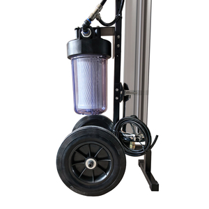 Système de nettoyage de fenêtres portable en acier inoxydable à 3 étapes, système RO/DI manuel pour une élimination efficace des taches - Product Image 4