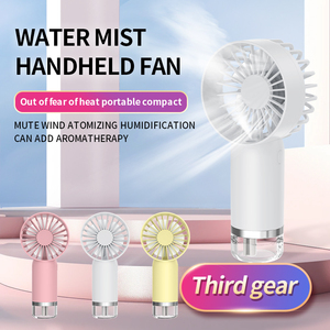 Wholesale 2024 Handheld Mini Air Conditioner USB Rechargeable Portable Humidifier <b>Mist</b> Cooler Cooling Spray <b>Fan</b> for Home/Offic - Product Image 4