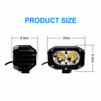 SXN TT-SL-9 12-80V 20W Phare antibrouillard LED en alliage d'aluminium moulé sous pression pour la rénovation/amélioration des voitures, état neuf, garantie de 2 ans