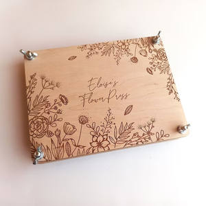 Flores secas, <span class=keywords><strong>hojas</strong></span> de otoño, plantas de conservación y flores, kit de prensa de flores de madera para regalo del Día de la madre - Product Image 2