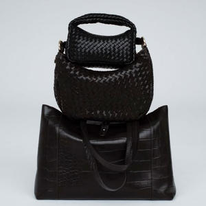 Bolso <span class=keywords><strong>de</strong></span> Mano <span class=keywords><strong>de</strong></span> Alta Calidad y Duradero, Color Oscuro, Personalizado, con Cremallera <span class=keywords><strong>de</strong></span> Metal, Bolso <span class=keywords><strong>de</strong></span> Hombro Individual para Mujer, Conjunto <span class=keywords><strong>de</strong></span> Bolsos, Bolso <span class=keywords><strong>de</strong></span> Hombro Estilo Hobo con Forma <span class=keywords><strong>de</strong></span> Luna - Product Image 3