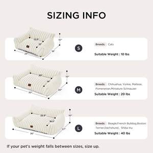 Hochwertiges, Weiches Und Waschbares Hundebett, Warme Katzenmatte Mit Memory-Schaum, Haustierbett Aus Baumwolle Für Den Sommer, Kleine Größe - Product Image 4
