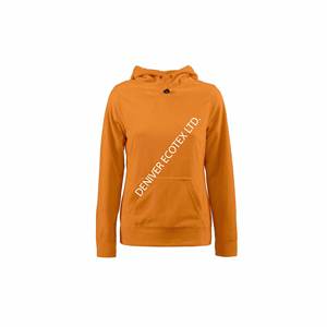 Venta caliente personalizado de gran tamaño Windbreaker Hoodie precio al por mayor pulóver con cuello con capucha Casual para las mujeres de Bangladesh - Product Image 1