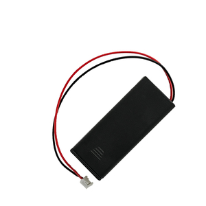 OKY6008-5 2 AAA Battery Storage <b>case</b> Box with On/off <b>Switch</b> JST Connector - Product Image 2