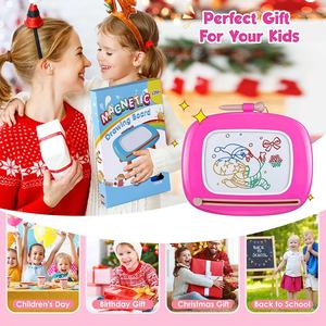 Juguetes educativos, tablero de dibujo de Color magnético, tablero de dibujo, bolígrafo magnético, tablero de dibujo magnético para niños - Product Image 5