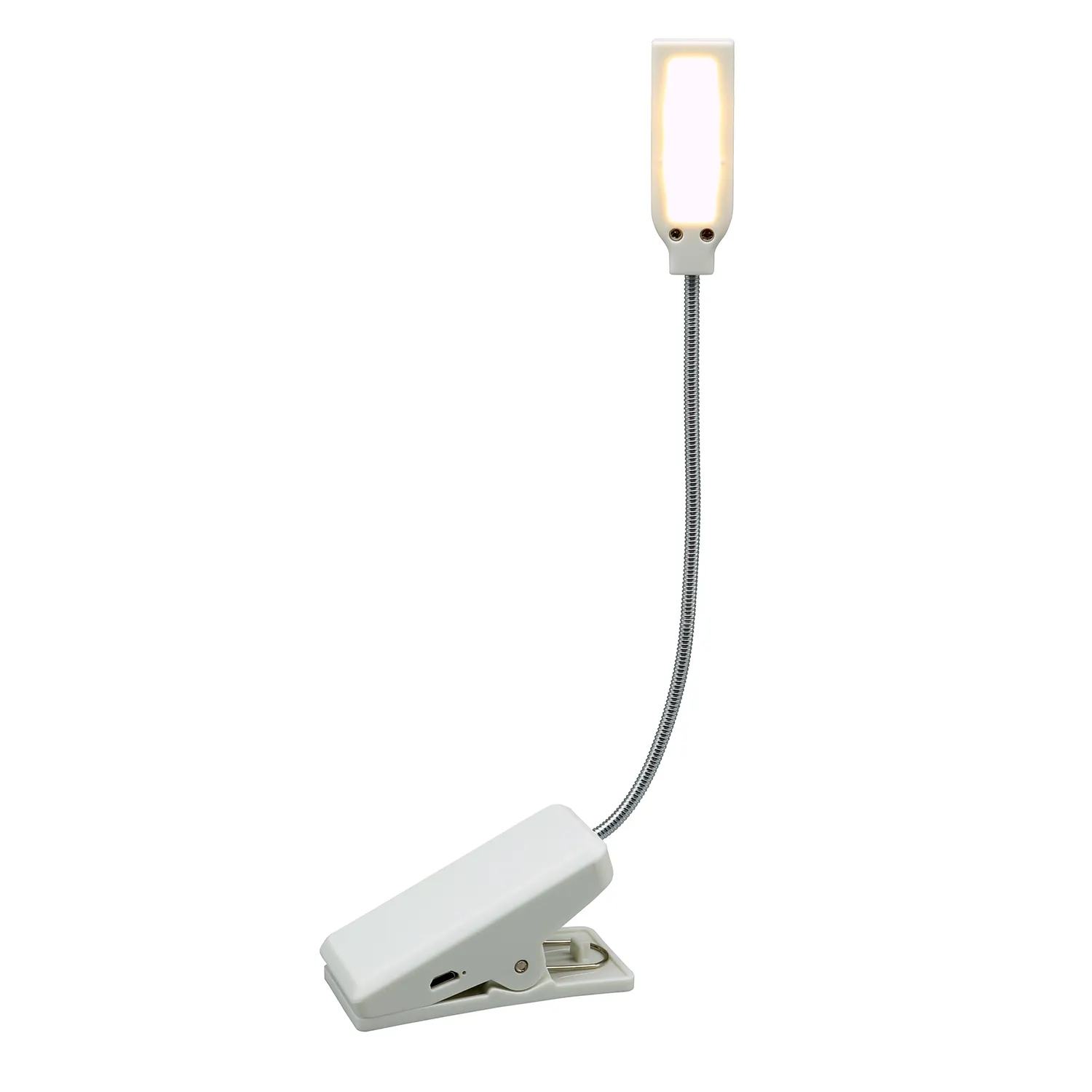 power Clip on Light Reading Lights LED USB Desk Lamp with 3 Color Modes 10 Brightness Eye Protection Book Clamp Light