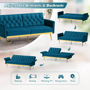 أريكة زاوية Mit Schlaffunktion مع تخزين - Product Image 6