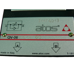 QV-06ควบคุมการไหล/6 60 QV-06/6 /k 60 QV-10/3 /k QV-20/2ของแท้ของใหม่ - Product Image 1
