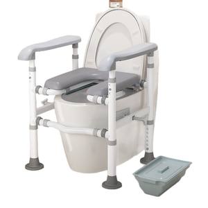 Rehausseur de toilettes pour personnes âgées, accoudoir de sécurité pour salle de bain de maternité, chaise de toilettes, aide à se lever, accoudoir domestique - Product Image 1