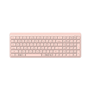 Tùy chỉnh 106 phím chiclet Bàn phím siêu im lặng bố trí 2.4G không dây USB pin khô cho OEM văn phòng mới đầy đủ Kích thước khuôn - Product Image 5