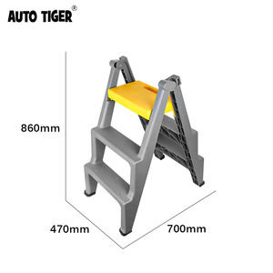 Tabouret de nettoyage pliable en plastique à trois niveaux <span class=keywords><strong>AUTO</strong></span> TIGER, adapté au nettoyage domestique et au <span class=keywords><strong>detailing</strong></span> automobile. - Product Image 6