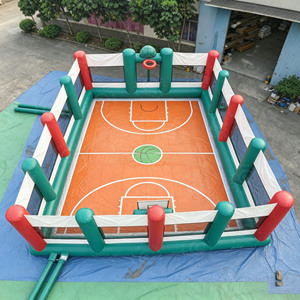 <span class=keywords><strong>Cancha</strong></span> <span class=keywords><strong>de</strong></span> Baloncesto Inflable <span class=keywords><strong>de</strong></span> PVC Personalizable y Resistente, 20x10M, Resistente al Viento e Impermeable, para Negocios <span class=keywords><strong>de</strong></span> Alquiler al Aire Libre - Product Image 3