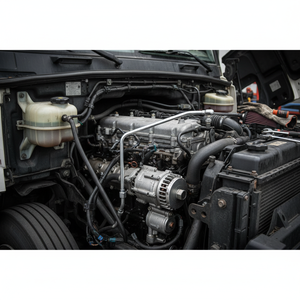 ท่อคอมเพรสเซอร์ ACTROS OEM A5412003052 วัสดุเหล็กใหม่ สำหรับรถบรรทุกหนัก Mercedes ปี 1997-2002 ยี่ห้อ QSP รุ่น 50566 - Product Image 3