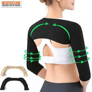 Manchon de compression élastique pour bras et épaules, amincissant et <span class=keywords><strong>correcteur</strong></span> de posture, idéal après chirurgie - Product Image 1