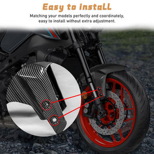 XXUN accesorios de la motocicleta guardabarros Extender para Yamaha <span class=keywords><strong>MT</strong></span> <span class=keywords><strong>09</strong></span> MT09 <span class=keywords><strong>MT</strong></span>-<span class=keywords><strong>09</strong></span> 2013-2020 <span class=keywords><strong>Tracer</strong></span> <span class=keywords><strong>900</strong></span>, 2015-2020 - Product Image 3