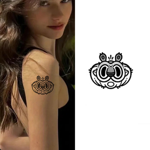Small Clear Waterproof Temporary <b>Tattoo</b> Sticker Sweat Proof Herbal Ink Water Transfer <b>Paper</b> for Body Art Party Festival Use - Product Image 6