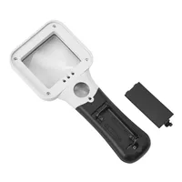 5x 45x Illuminated Magnifier with LED Light UV Lamp Handheld Magnifying Glass Reading Loupe Glass Jewelry Magnifier