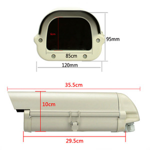 Ip67 סגסוגת אלומיניום חיצונית עמיד למים דיור 12 יצרני אינץ 'מחיר ccctv מצלמה עם סוגר - Product Image 2