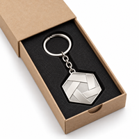Porte-clés personnalisé avec logo, breloque en pierre facettée, cadeau promotionnel d'entreprise, vente en gros, souvenir, fabricant en gros