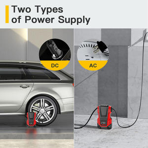 Compresseur d'air <span class=keywords><strong>électrique</strong></span> multifonction gonfleurs de pneus de voiture <span class=keywords><strong>gonfleur</strong></span> de pneus acdc numérique/DC <span class=keywords><strong>12V</strong></span> AC 110V pompe à air portable pour pneus - Product Image 6