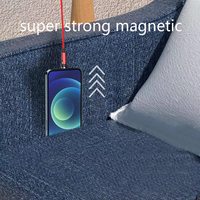 Chargeur magnétique de données de téléphone portable Charge rapide 3 en 1 magnétique 8pin Type C Câble de chargeur Micro Usb pour Iphon/micro Usb Type C