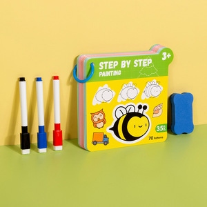 Début éducatif réutilisable stylo contrôle formation traçage coloriage <span class=keywords><strong>dessin</strong></span> livre <span class=keywords><strong>dessin</strong></span> animé conception pour enfants développement de l'intelligence - Product Image 2