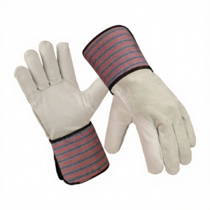 ถุงมือทำงานหนังวัวแท้คุณภาพสูงสำหรับผู้ชาย ยี่ห้อ Best Performance รุ่น Canadian Rigger ป้องกันอุบัติเหตุในงานอุตสาหกรรม ได้รับการรับรองมาตรฐาน CE - Product Image 1