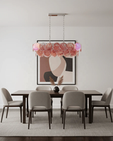 Lustres longs décoratifs en verre de Murano, très demandés, pour salon, salle à manger, salle de réunion, restaurant, bar