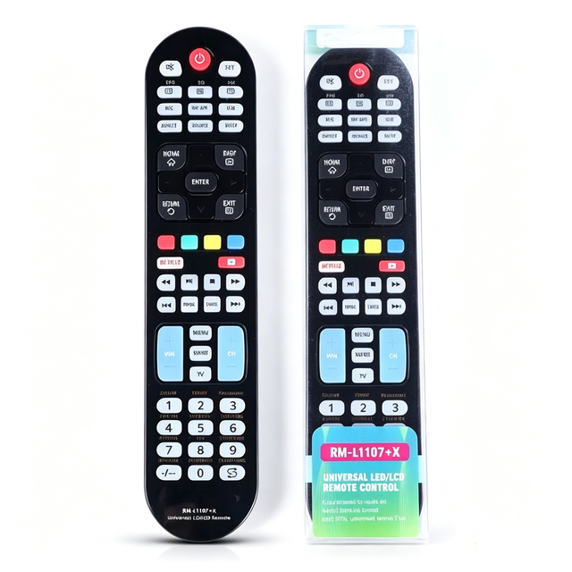 RM-L1107+X Remote Control TV Universal Infrared Remote Control for Home TV, Netflix, YouTube, And Set-Top Box Remote