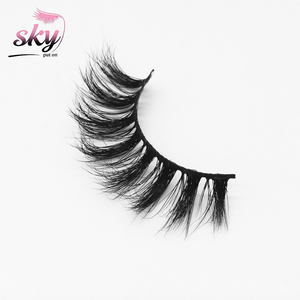 ソフトミンク用つけまつげ残酷無料再利用可能プレミアム3D/5D軽量ワイピーリアル防水ラグジュアリーナチュラル - Product Image 2