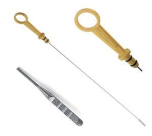 Venta caliente Nuevo 2011-2014 Che Vrolet Varilla de nivel de aceite de motor para automóviles Audi Hecho de aluminio duradero Modelo 917428 55562503 - Product Image 1