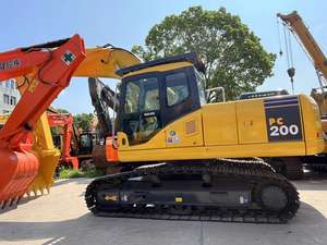 PC200 Komatsu รถขุดตีนตะขาบไฮดรอลิก20ตันเครื่องขุดโมเดล200-7 Komatsu 200 - Product Image 4