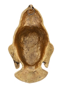Escultura de Cabeza de Buda en Latón Hecha a Mano, Decoración Zen Asiática para el Hogar, Adorno de Mesa, Pieza de Arte para Sala de Estar, 100% Hecho a Mano - Product Image 2
