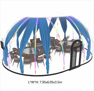 Sound Baby Bubble Room PC sheet Star Room transparente <span class=keywords><strong>Night</strong></span> PC Exhibition Tents para la venta Summer Dome <span class=keywords><strong>House</strong></span> - Product Image 6