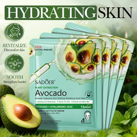 OEM SADOER Professionnel Crème en Feuille Cristalline Éclaircissante à la Vitamine C Bio et à la Centella Asiatica, Hydratante et Nourrissante pour le Visage, Format Voyage