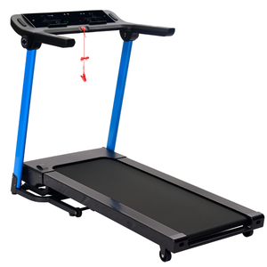 Tapis roulant K-FIT GSTA-4510 avec inclinaison automatique 15 niveaux, 14 km/h, moteur 2,5 CV, 12 programmes, Bluetooth, MP3, USB, capteur de pouls, fitness à domicile - Product Image 1