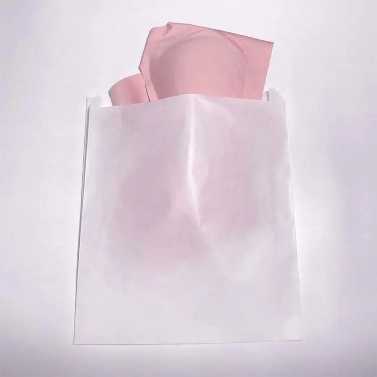 Fabbricare sacchetti di carta Semi trasparenti cerati in vetro biodegradabile biodegradabile
