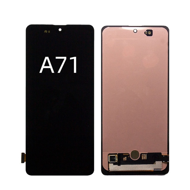Mobile Phone Complete Touch Screen Display LCD for Samsung A71,LCD Display Touch Screen Assembly Replacement for Samsung A71