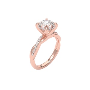 HUAZHONG-GEM 18k White Gold Engagement <b>Diamond</b> <b>Ring</b> Wedding Lab Grown Solitaire <b>Diamond</b> <b>Ring</b> With IGI Fine Jewelry for Women - Product Image 2