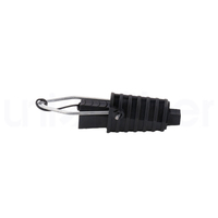 Pince de tension en nylon pour fibre optique, type SAT, pour ligne de télécommunication aérienne
