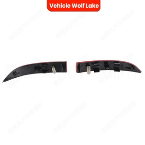 Réflecteur latéral de pare-chocs arrière Audi A6 C8 2019-2024, remplacement ABS, clignotant - Product Image 5