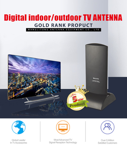 AR-163A 4K <span class=keywords><strong>TV</strong></span> miễn phí trong nhà Ăng-ten kỹ thuật số với tăng cường nhận tín hiệu truyền hình kỹ thuật số địa phương - Product Image 4