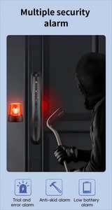 Nuovo Qleung S931Max Smart Lock Video citofono Tuya APP telecomando e riconoscimento delle impronte digitali del palmo del viso - Product Image 6