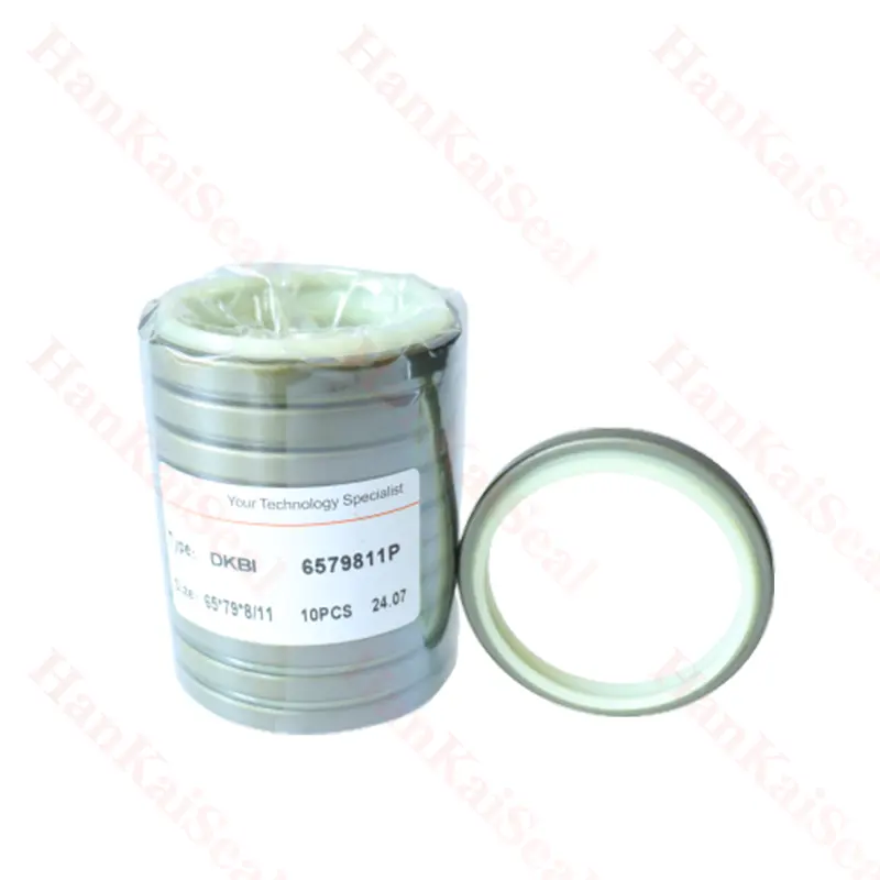Hydraulic cylinder oil seal DKBI dustproof seal PU with metal