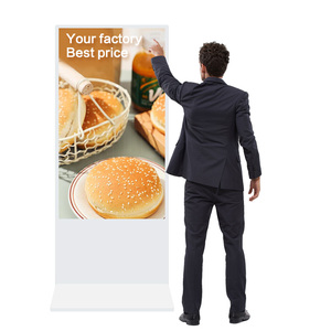 Biển Báo Kỹ Thuật Số Lcd Tương Tác Cảm Ứng <span class=keywords><strong>Wifi</strong></span> Di Động 70 75 86 98 110 Inch Sản Xuất Tại Trung Quốc Màn Hình Quảng Cáo - Product Image 3