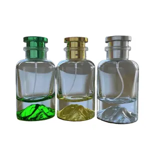 Custom Luxe 30Ml 50Ml Parfum Spuitfles Glazen Fles 100Ml Glazen Druppelfles