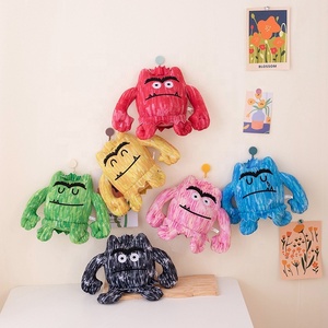Muñeco <span class=keywords><strong>de</strong></span> Peluche del Monstruo <span class=keywords><strong>de</strong></span> Colores, Personaje <span class=keywords><strong>de</strong></span> Dibujos Animados, Divertido, con Expresiones Emocionales, Muñeco Monstruo Pequeño, Éxito <span class=keywords><strong>de</strong></span> Ventas en el Extranjero, Angela - Product Image 3