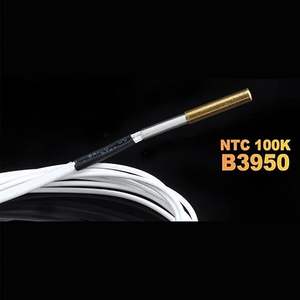 NTC 100K B3950 Thermistance OD3mm Cartouche Capteur Haute Température 280 pour Ender 3 <span class=keywords><strong>V2</strong></span> Pro <span class=keywords><strong>CR10</strong></span> V6 PT100 Bloc Chauffant Imprimante 3D - Product Image 2